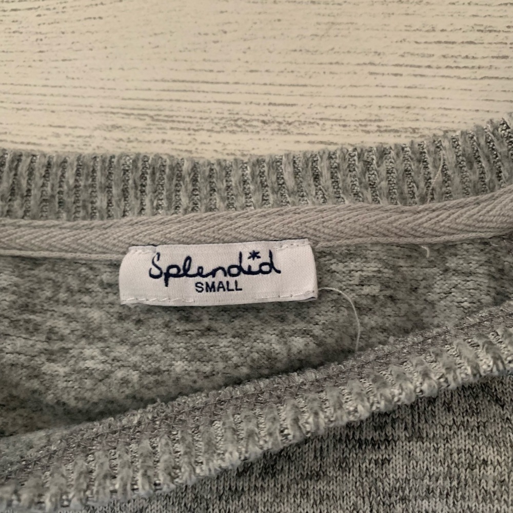 Splendid gray super soft pullover - Picture 6 of 9